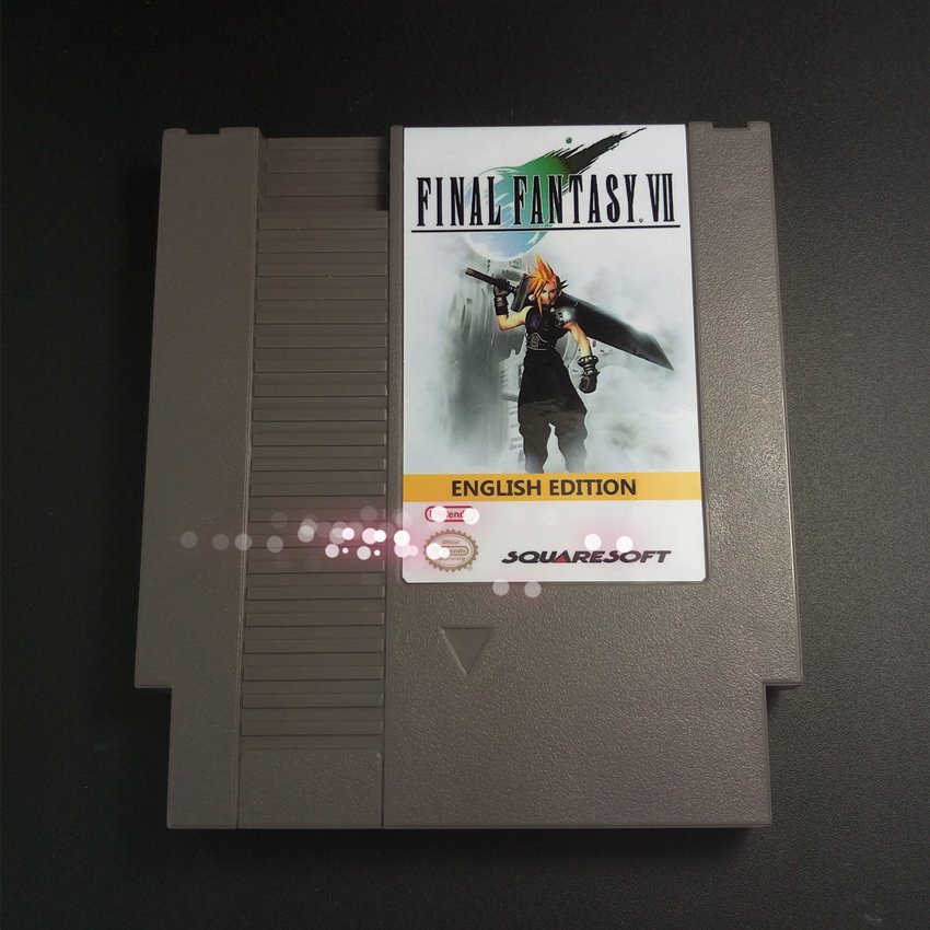 Final Fantasy VII English Edition For NES Final Fantasy 7 PokemonYellow