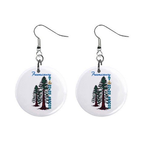 2008 Grand Family 1" Button Earrings