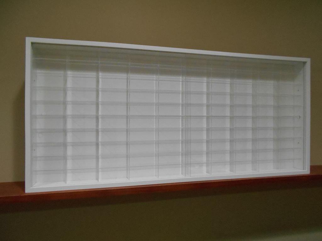 Showcase, Wall Display case cabinet for 1/64 scale cars (hot wheels, matchbox)