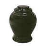 BLACK MARBLE URN