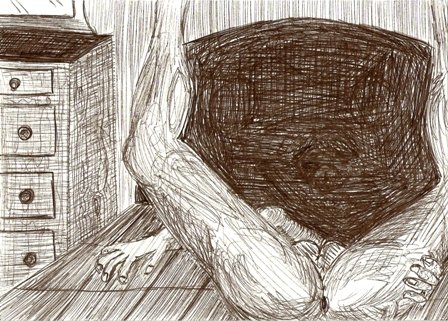 The Invitation - Original Pen & Ink Drawing