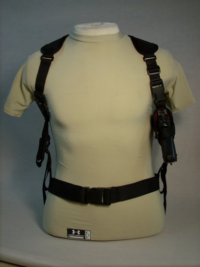 Black All American Shoulder Holster #6
