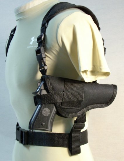 Black All American Shoulder Holster #17