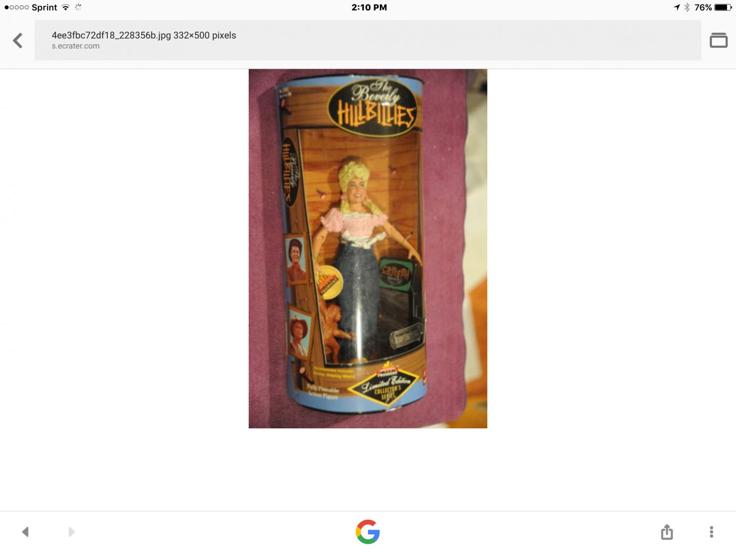 Ellie may clampet action figure