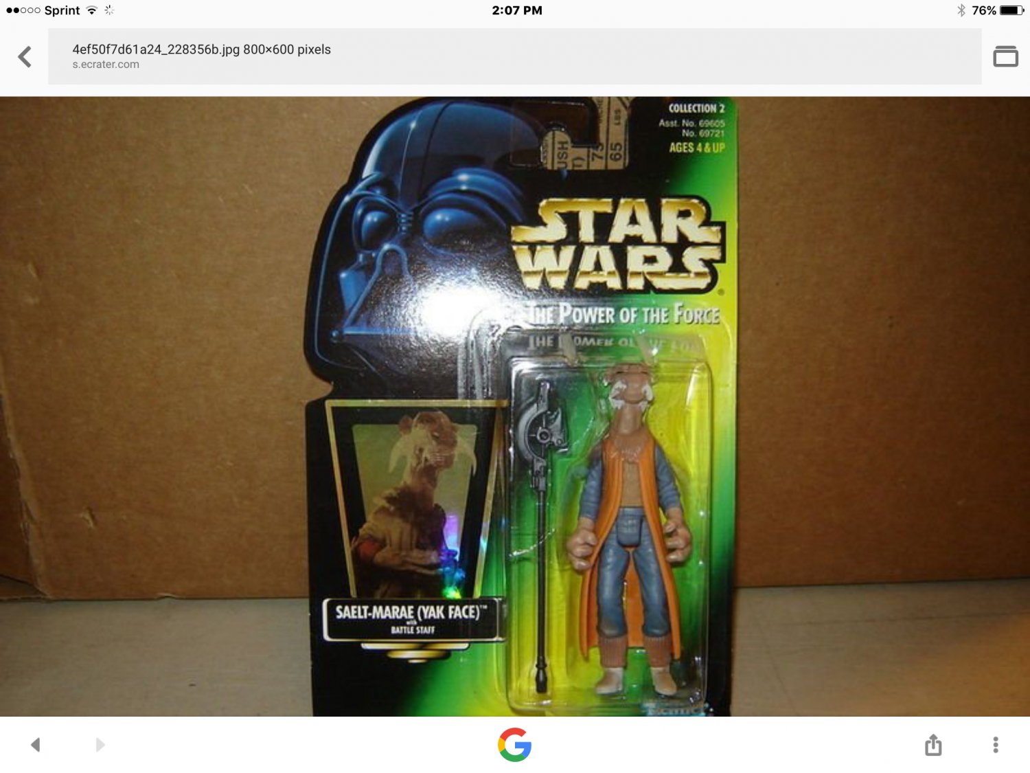 Star wars yak face