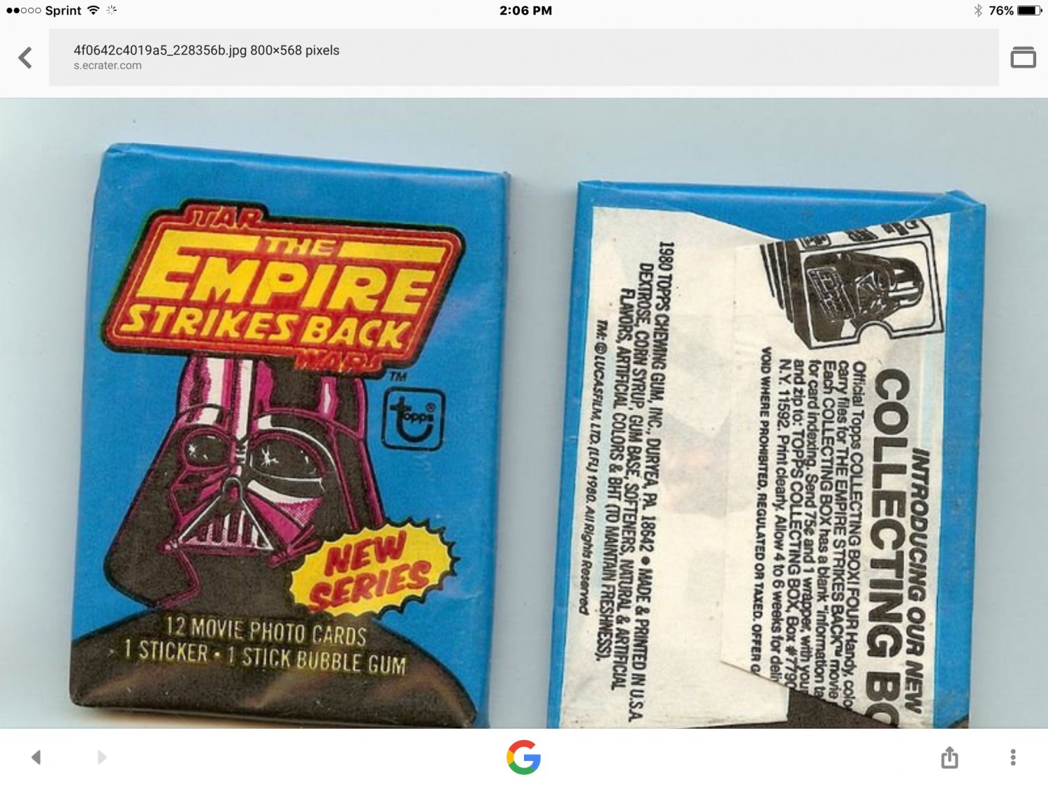 1981 Empire Strikes Back
