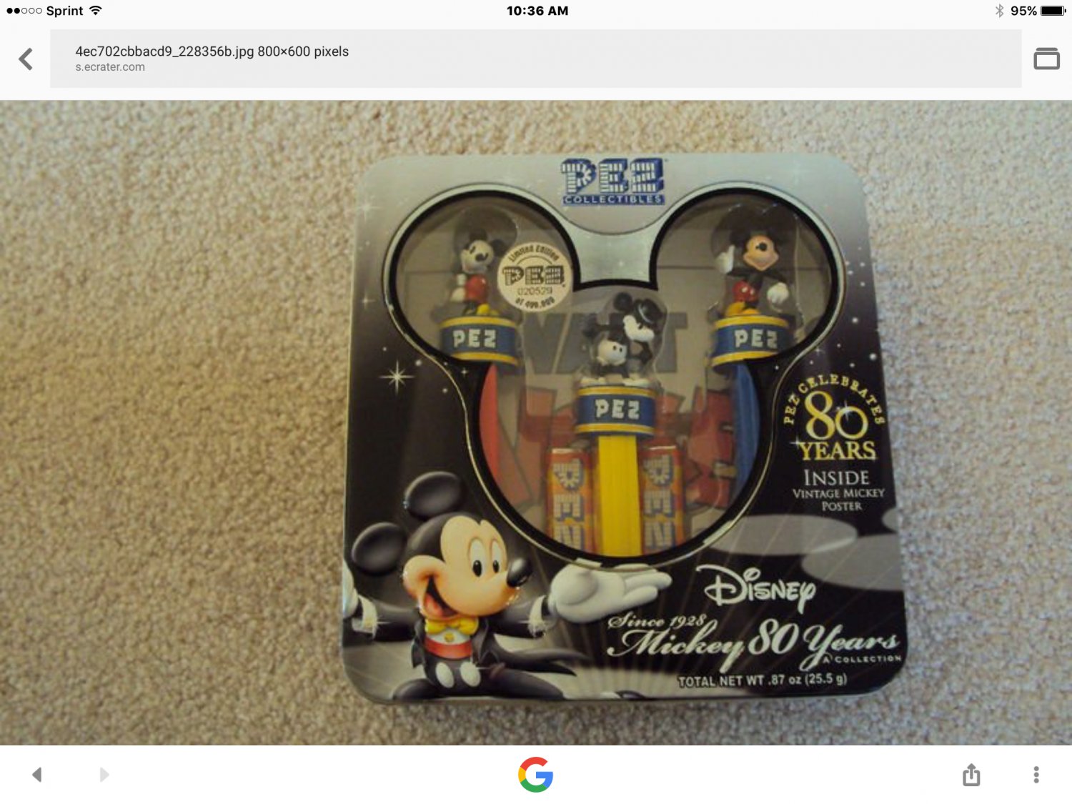 Disneys mickey mouse pez