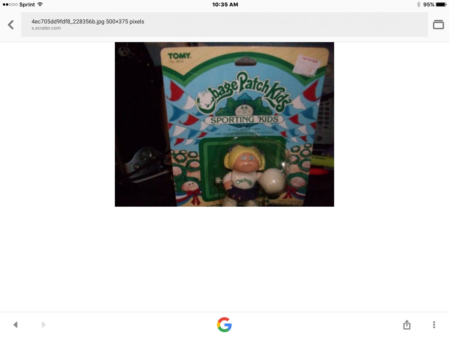 1985 original cabbage patch kid
