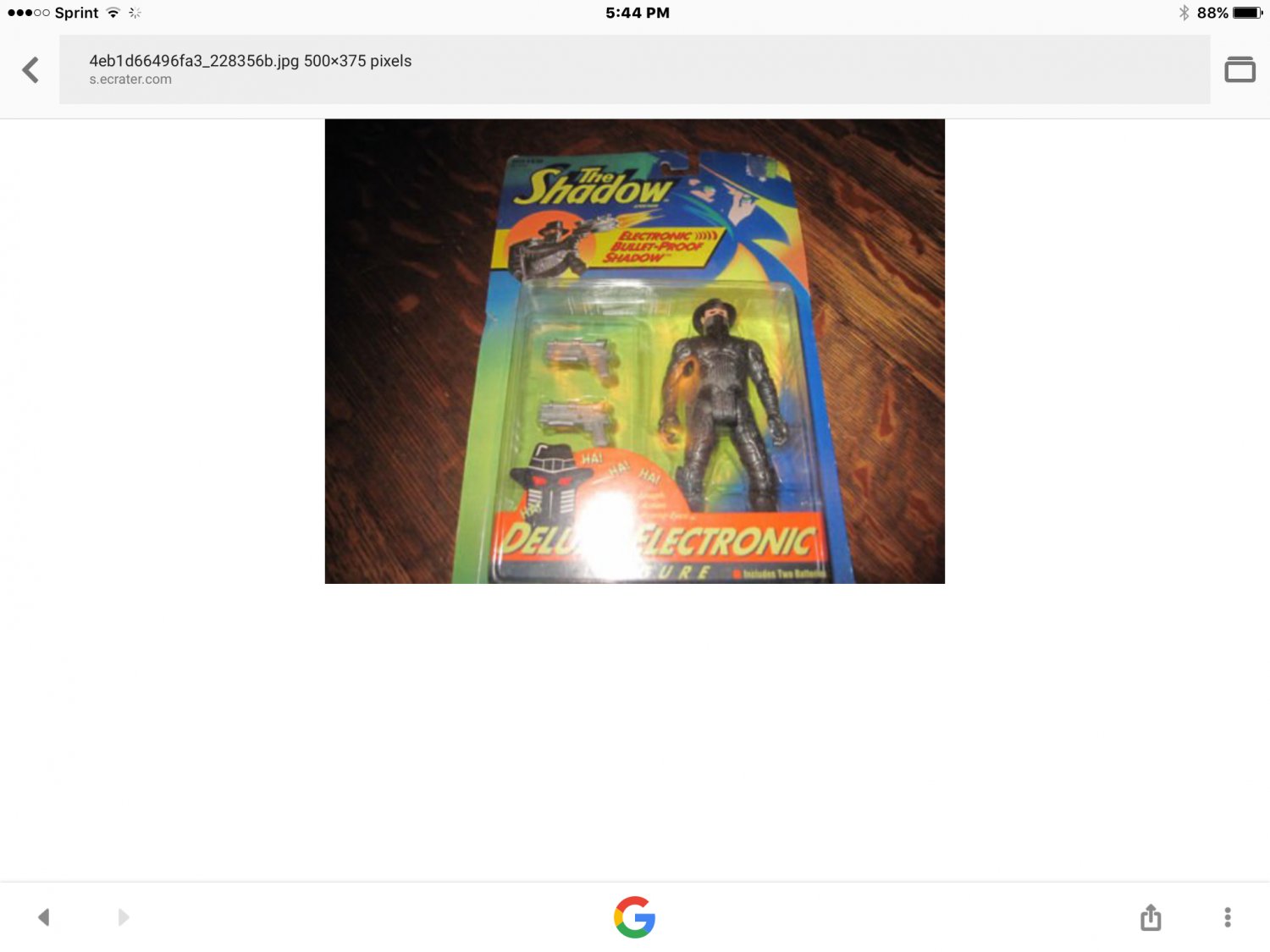 The shadow action figure