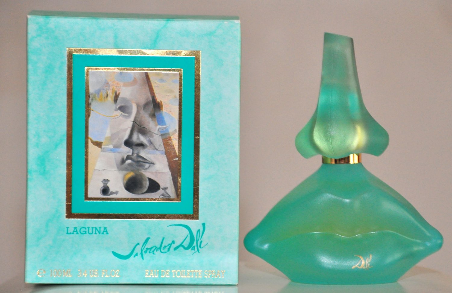 Salvador Dalì Laguna Eau de Toilette Spray Edt 100Ml Rare Vintage First Version 1991