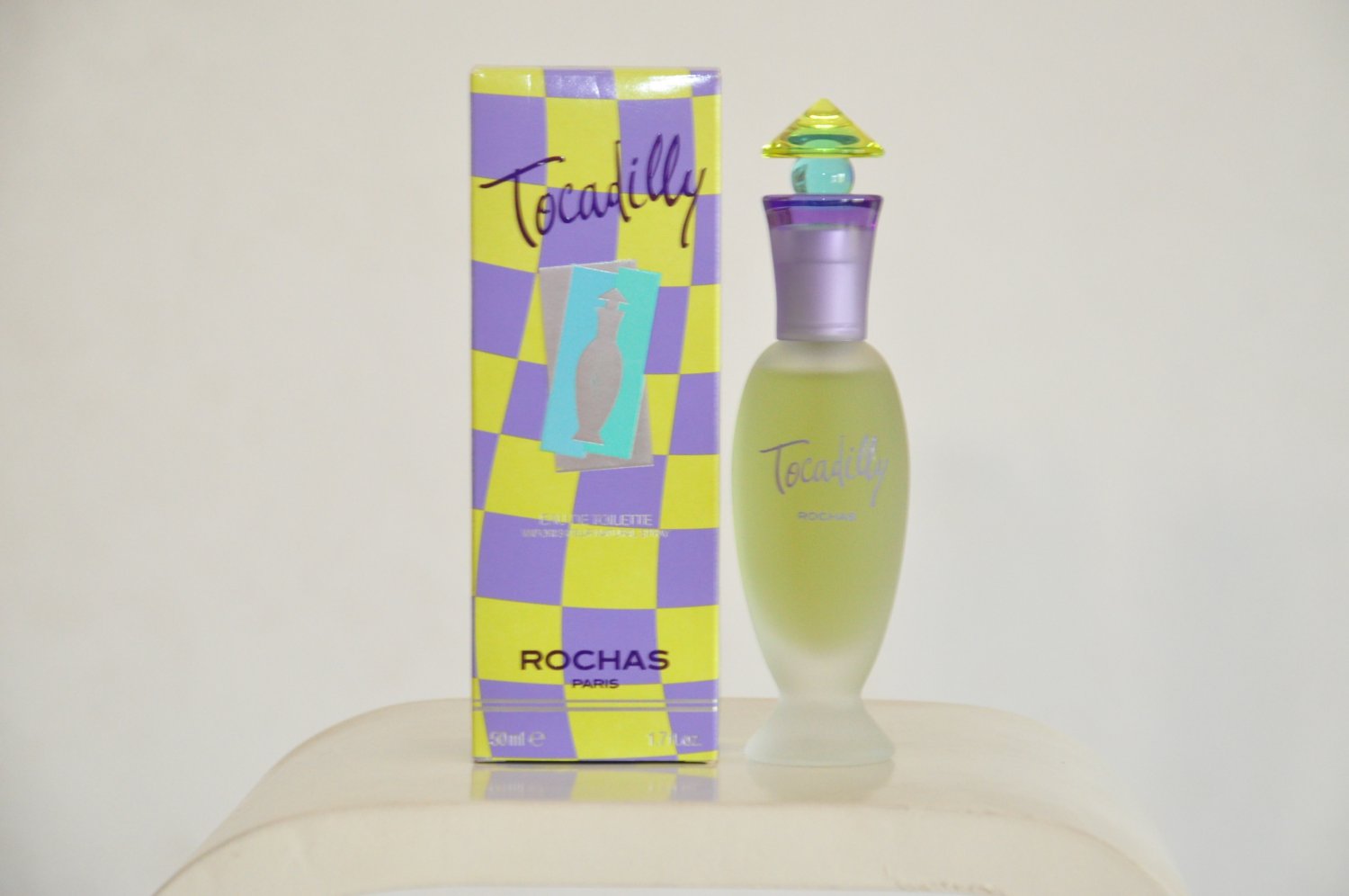 Rochas Tocadilly Eau De Toilette Edt 50ML 1.7 Fl. Oz. Woman Rare Vintage Old 1997