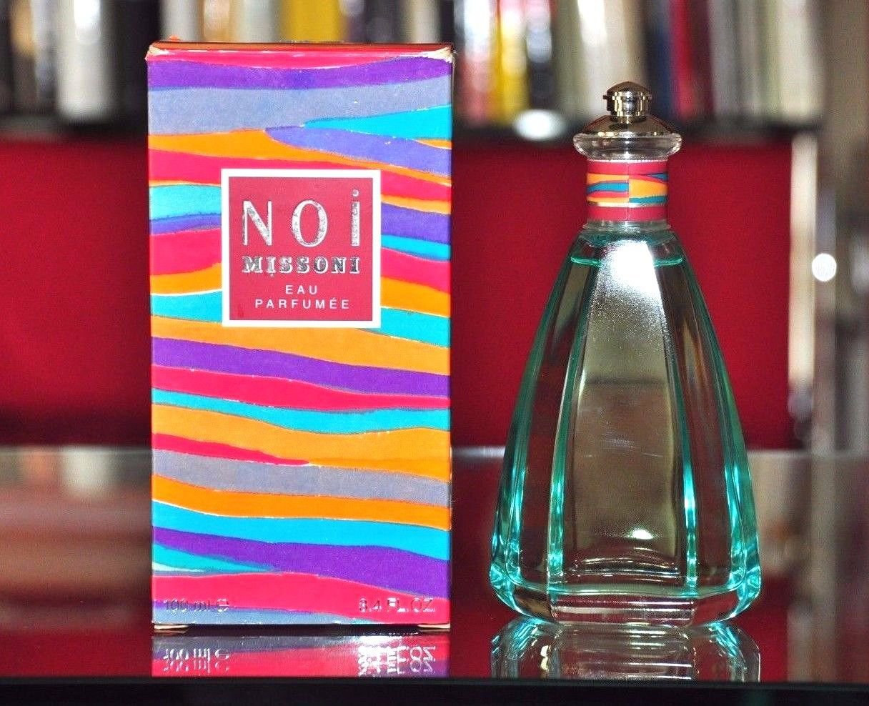 Missoni Noi Eau Parfumee 100ML 3.4 Fl. Oz. No Vapo Woman Rare Vintage Old 1993