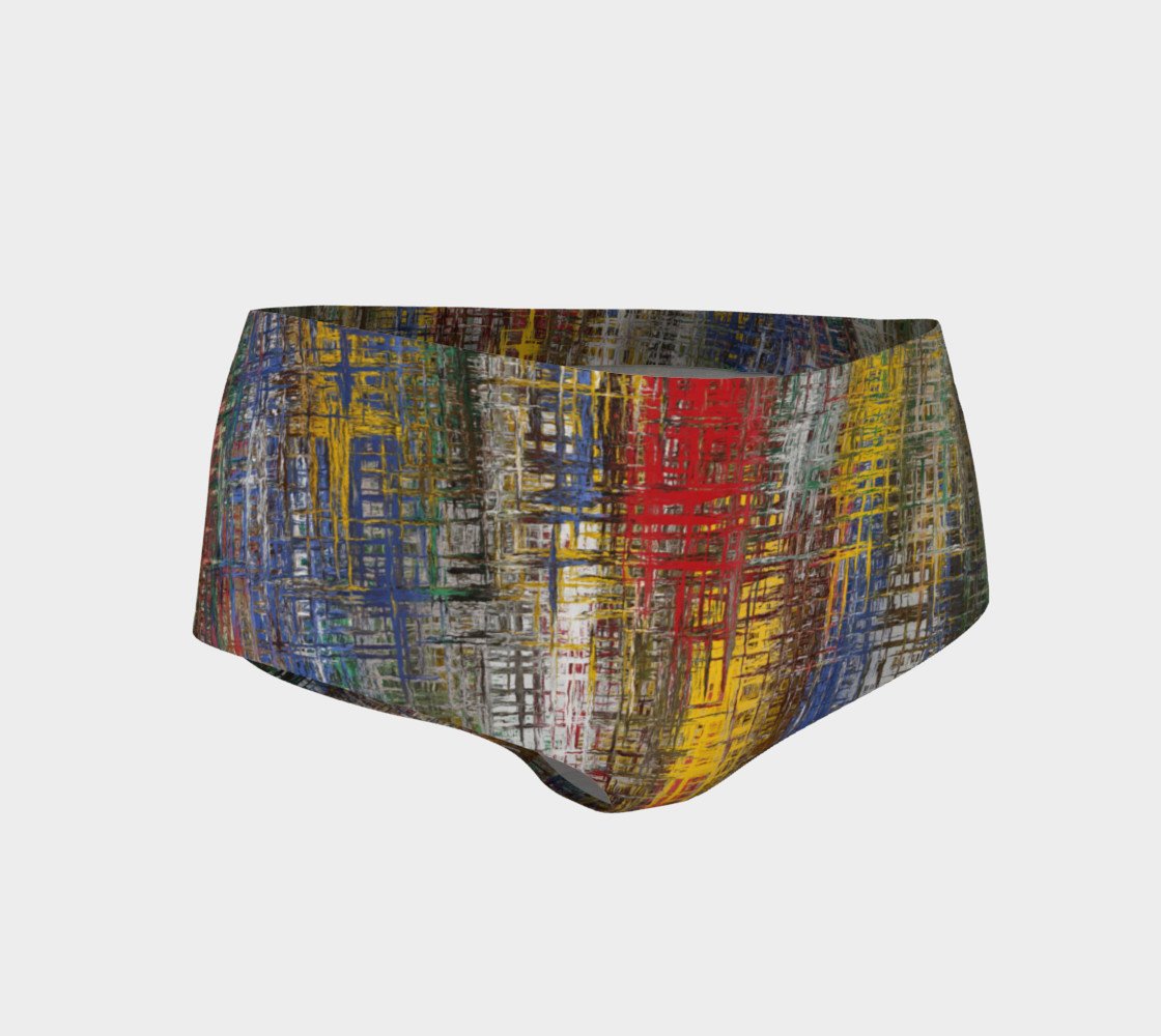 Color Splash Mini Shorts