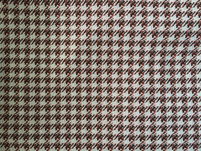 64" wide 2 yards 3" Geometric Double Knit
