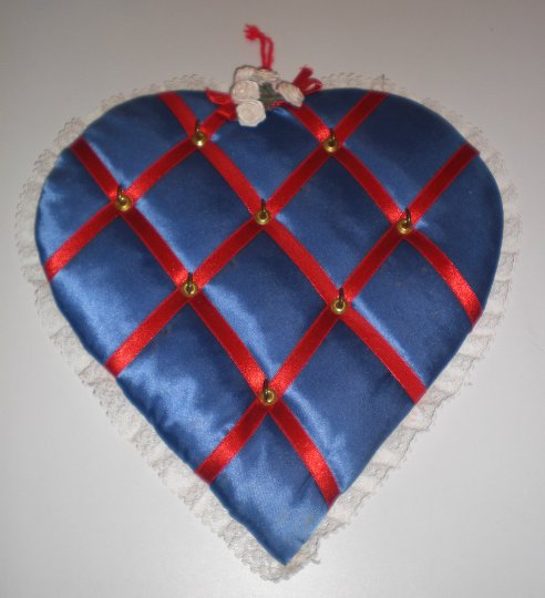 Wall Jewelry Heart Hanger for Necklaces, Rings, Bracelets, Hand Made
