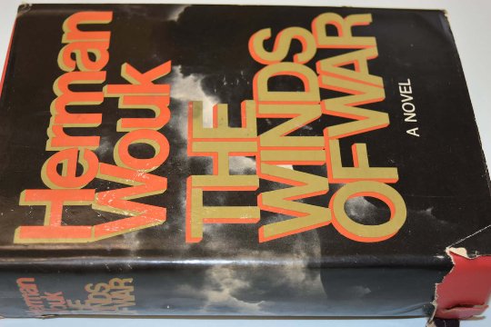 The Winds Of War, Herman Wouk, 1971, Cracked Binding, Damaged Jacket
