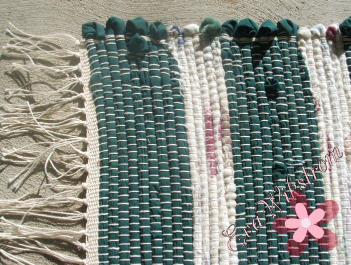 Handcrafted Swedish Rag Rug