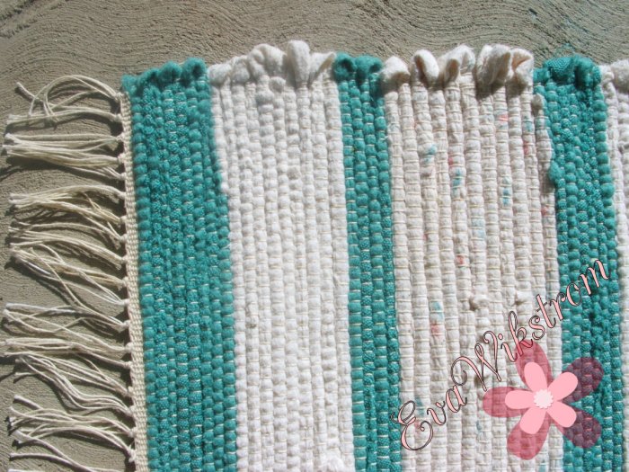 Handcrafted Swedish Rag Rug