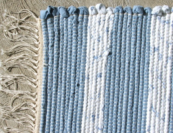 Handcrafted Swedish Rag Rug