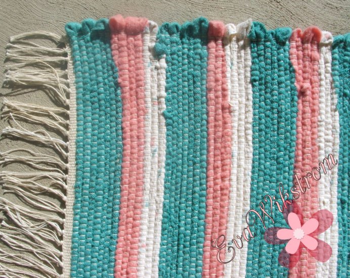 Handcrafted Swedish Rag Rug