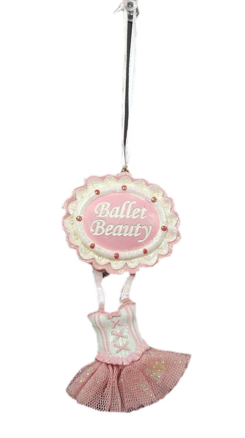 Ballet Beauty Sugar Plum Theme Christmas Ornament