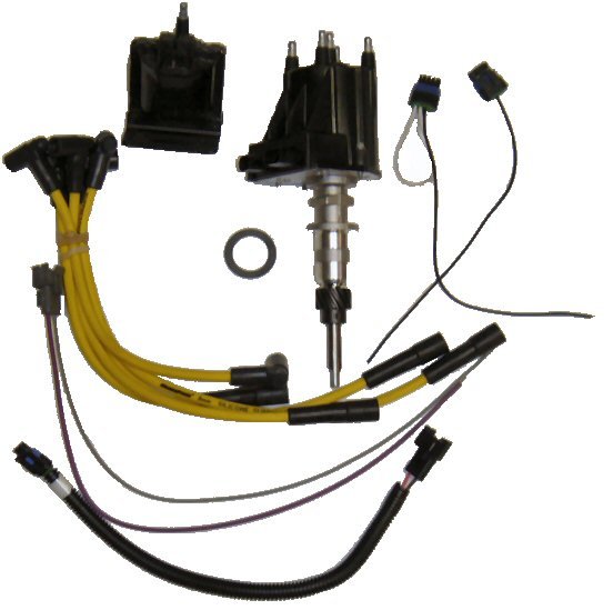 Comprehensive Delco-Style Ignition Kit for 4 cyl (3.0L) GM, Chevy (TM4C01)