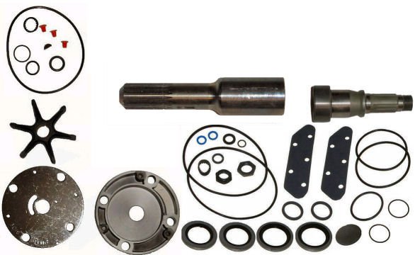 Complete Shaft Service Kit for OMC Sterndrive Low Profile Models (TM121-LP)