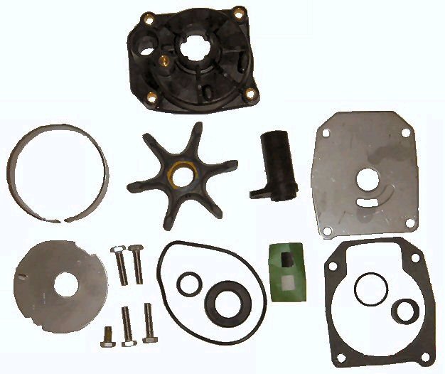 Water Pump Kit with Housing for Johnson Evinrude 3 cyl. (TM3389)