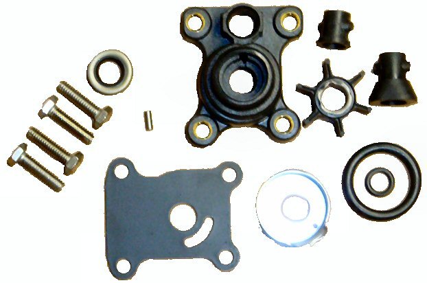 Water Pump Kit with Housing for Johnson Evinrude 9.9-15 HP 1974-Up (TM3327)