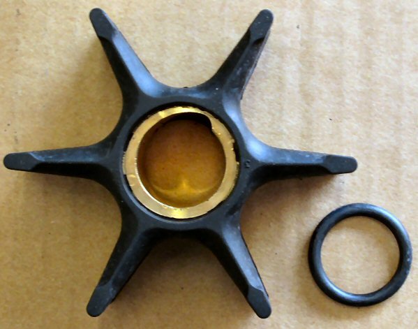 Water Pump Impeller for Johnson - Evinrude V4-V6-V8 (85-300 HP) - compare to 5001593 (TM3059)