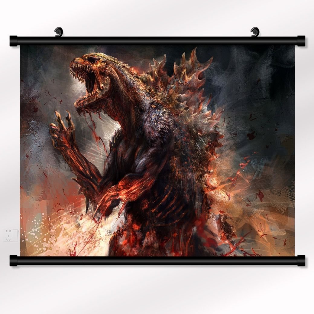 Godzilla 2014 Movie Wall Print POSTER Decor 32x24