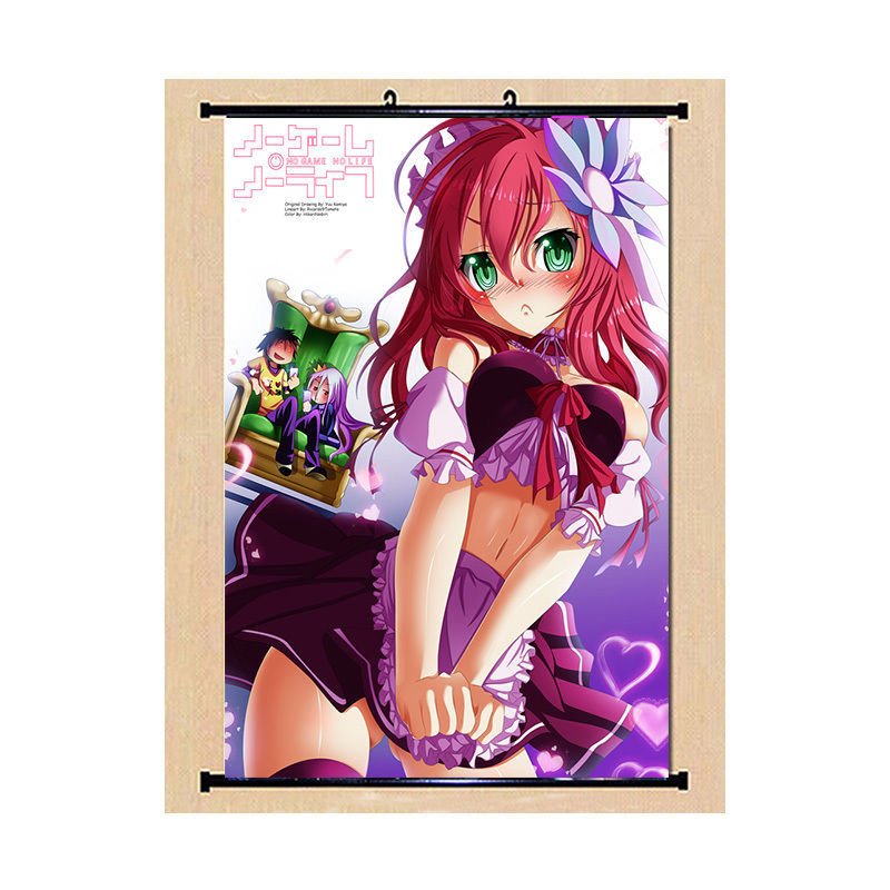 No Game No Life Sexy Anime Girls Poster Wall 32x24