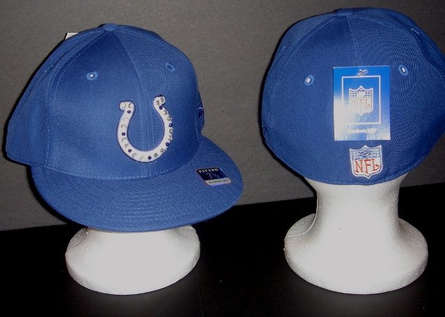 Fitted Blue Colts Hat