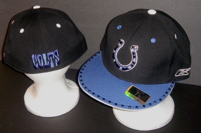 Fitted Black & Blue Colts Hat