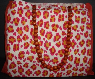 021-Tote Cream/Pink