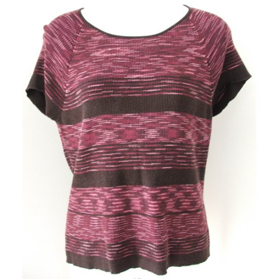 HILLARD & HANSON Shades of Purple Top P XL