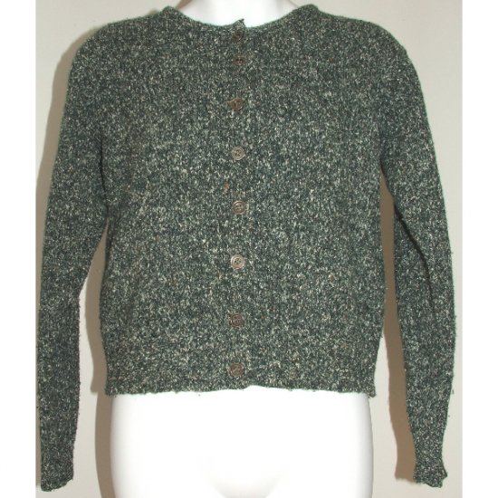 LIMITED Green Tone Cardigan S