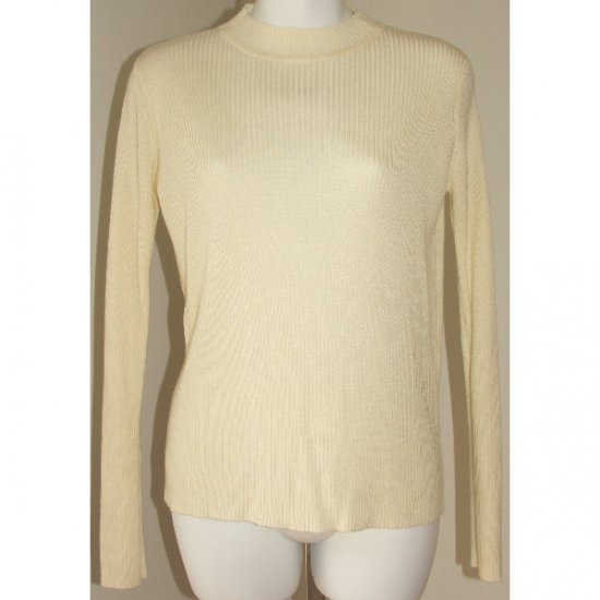 SAG HARBOR White Sweater Small