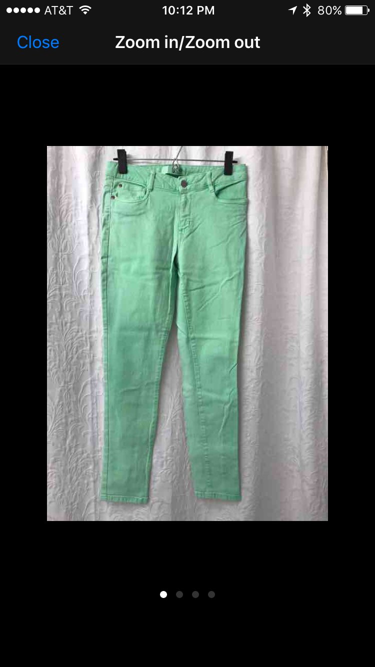 NWOT JOE FRESH Slim Fit Cotton Pants - Sz 2