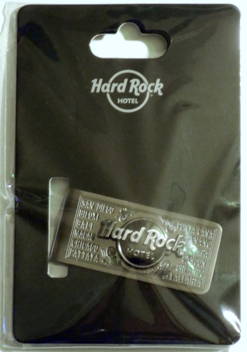 Hard Rock Hotel Silver Moneyclip