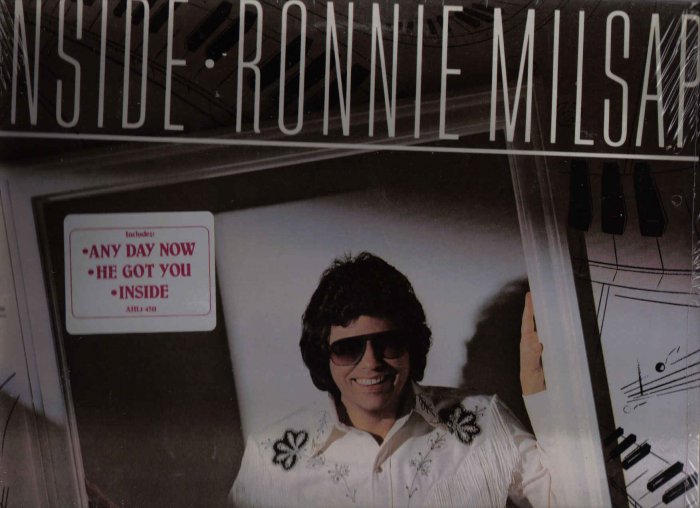 33 LP RECORD SEALED NOS RONNIE MILSAP INSIDE