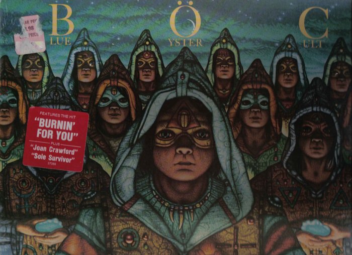 33 LP BLUE OYSTER CULT FIRE OF UNKNOWN ORIGIN SEALED NOS