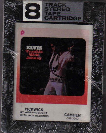 NEW OLD STOCK 8 TRACK TAPE ELVIS PRESLEY FRANKIE AND JOHNNY