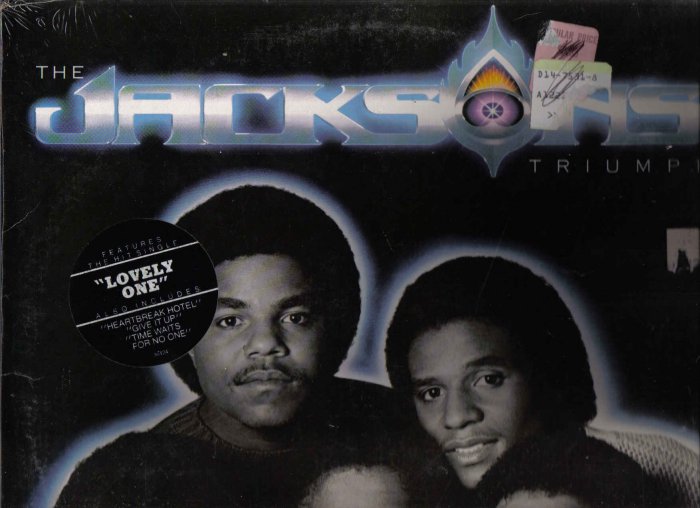 SEALED 33 LP VINYL RECORD THE JACKSONS TRIUMPH