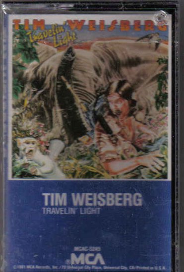 NEW OLD STOCK CASSETTE TAPE TIM WEISBERG TRAVELIN' LIGHT