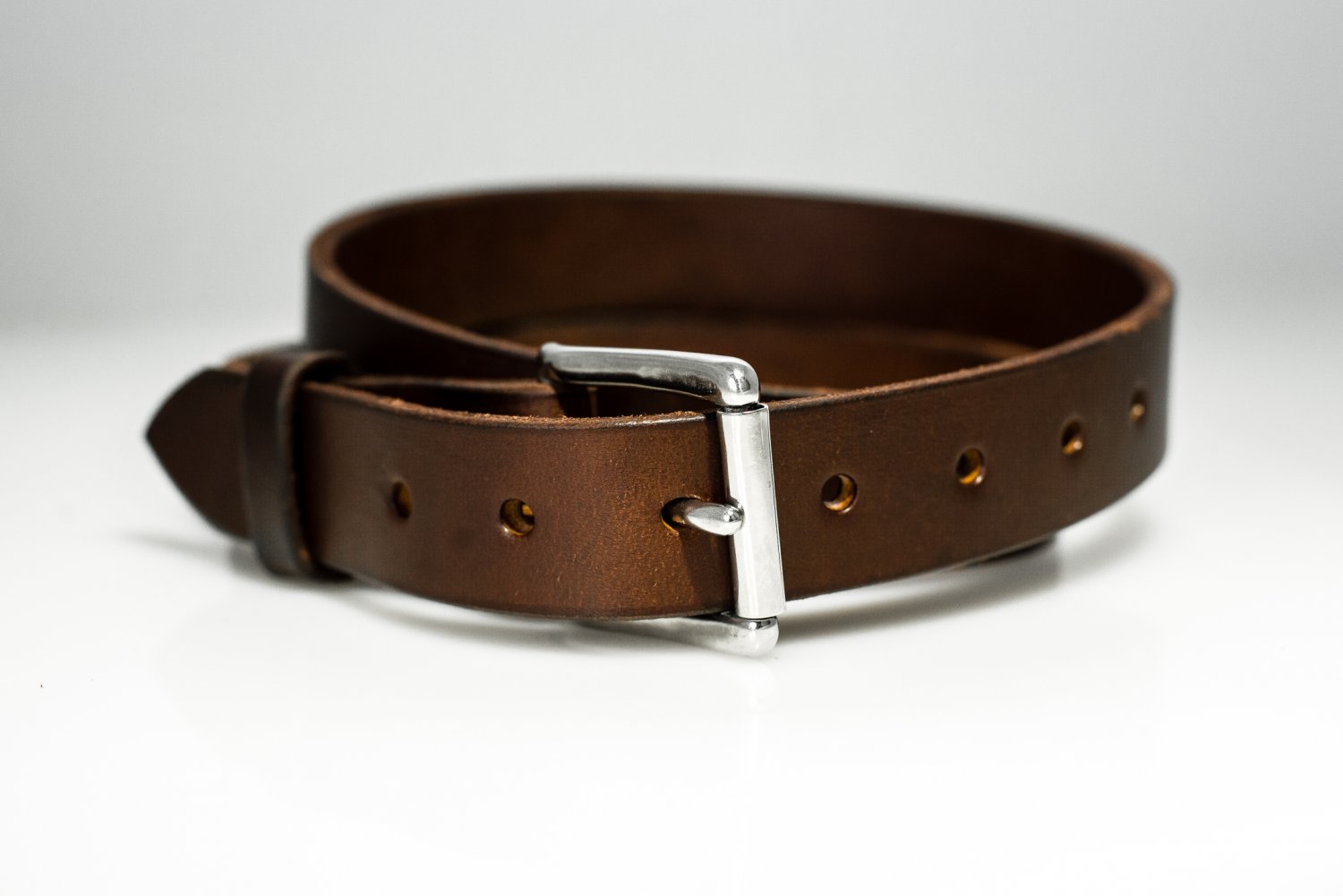 Men's Handmade Leather Belts - 1.25" Wide