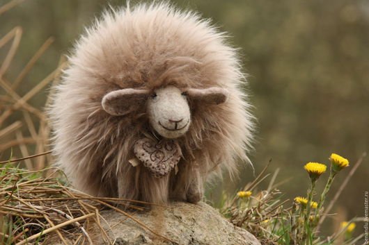 BENANDLU - Sheep like shearling gingerbread almond