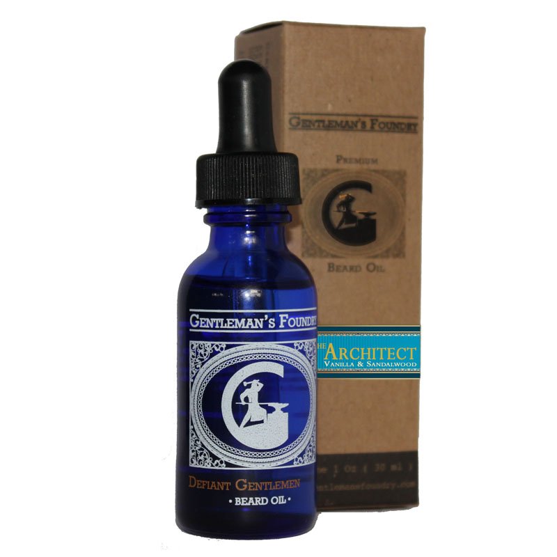 Sandalwood & Vanilla Beard Oil (The Architect by Gentleman's Foundry)