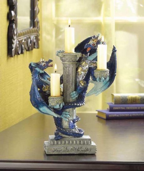 BLUE DRAGON CNADLEHOLDER