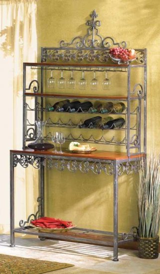 ORNATE WINE RACK